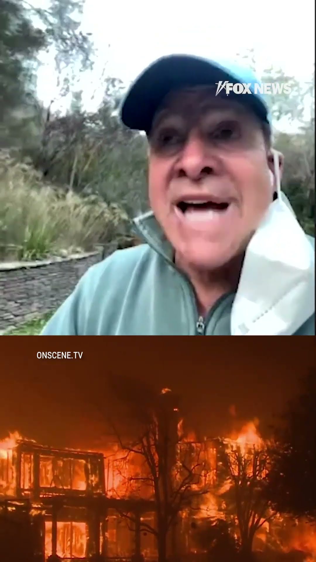Actor Steve Guttenberg helps neighbors in wildfire evacuation