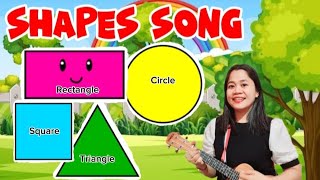 SHAPES SONG||Square and Circle||MathSong||Rhymes for Kids||Kids Song||Kinder, Grade1||Tr.Alpha