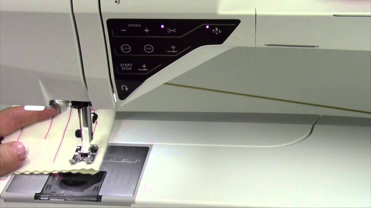 Husqvarna Viking Designer Ruby 27 Selective Thread Cutter YouTube
