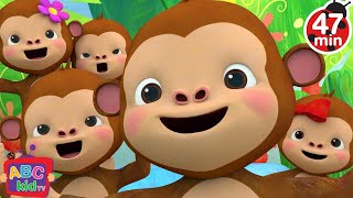 Five Little Monkeys Jumping On The Bed | CoComo | Nursery Rhymes | Kids Songs