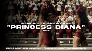Princess Diana Texas Southern University Ocean Of Soul Bandwave Band & Cheer Showcase 2024
