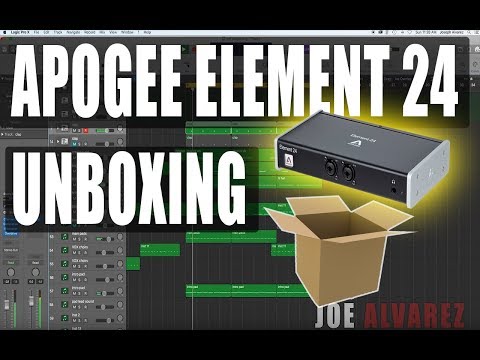 Apogee Element 24 unboxing - what is in the box?