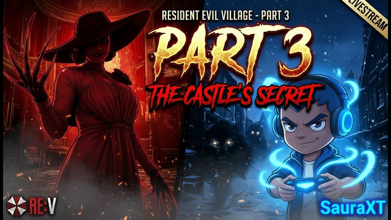 Resident Evil Village | Part3 - SauraXT Live