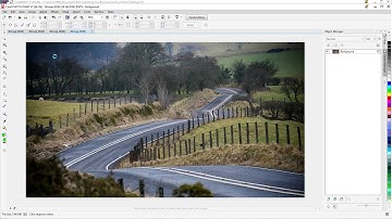 COREL DRAW X7 TUTORIAL   DEPTH OF FIELD MODEL EFFECT