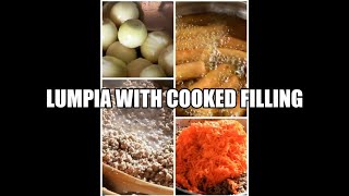 Lumpia With Cooked Filling Vlog 011