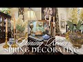 Spring dining room decorate with me 2024  spring  easter decorating ideas  style inspiration