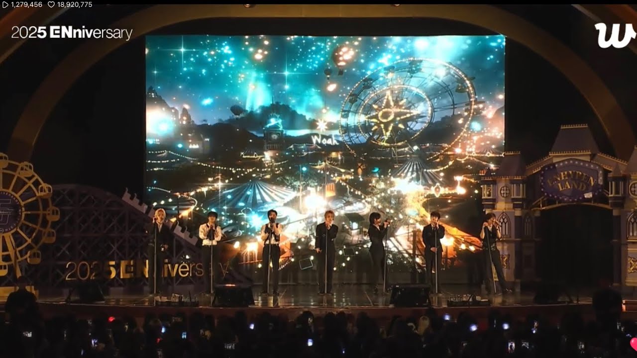 Enhypen perform “Highway 1009 + Polaroid love” at 2025 ENniversary