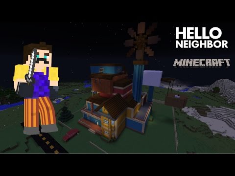 Minecraft Hello Neighbor Alpha 3 Map Download Youtube
