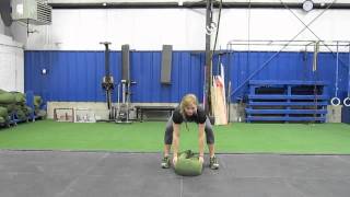 Sandbag Clean + Press