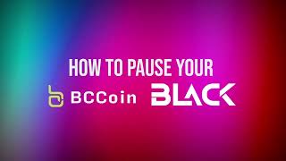 How to pause your BLACK CRYPTO CARD - TUTORIAL screenshot 4