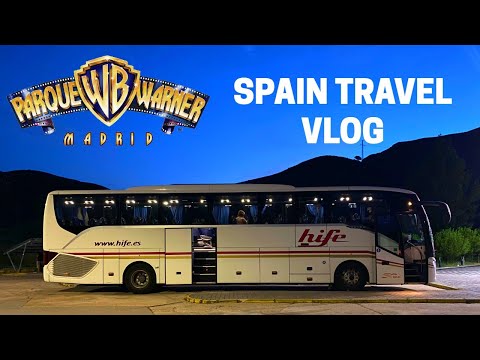 PortAventura Salou To Parque Warner Madrid - Spain Travel Vlog August 2021