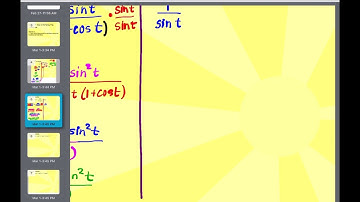 Notes 5.1 Day 2-More Verifying Trig Identities