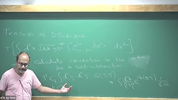 Lecture 22  String Theory 2: Fermionic Strings by Ashoke Sen (2025-04-29)