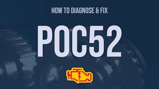 how to diagnose and fix p0c52 engine code - obd ii trouble code explain