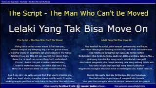 The Man Who Can't Be Moved - The Script (Lirik & Terjemahan)