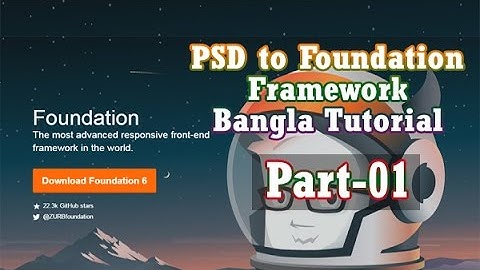 Foundation Framework Web Design Bangla Tutorial (Part-01)