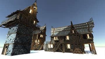 Medieval City Kit - 3D Game Asset