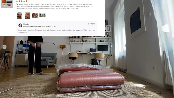 Teddy sofa unboxing-Thanks for the customer's feedback video.