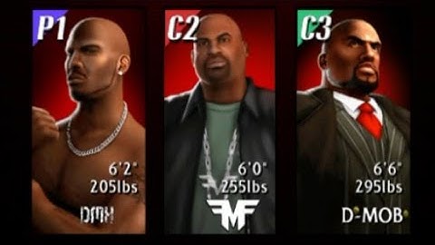 Def Jam Vendetta- DMX vs FUNK FLEX vs DMOB