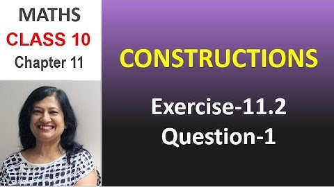Draw a circle of radius 6 cm From a point 10 cm away from its centre construct the pair of tangents