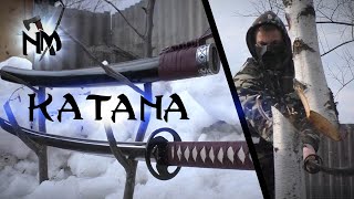 Made a katana. Катана из рессоры, своими руками.