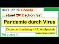 Der Plan für heute stand 2012 schon fest.