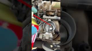 Throttle Cleaning Process