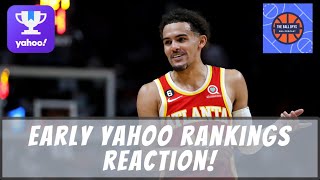 Early Yahoo Fantasy Basketball Rankings - Who's Too High or Too Low?