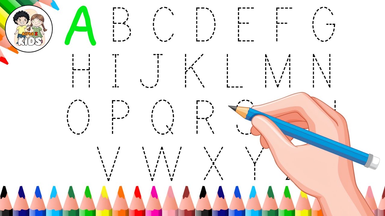 How to Write Alphabet Letter| English Alphabet Learning | abcd practice ...