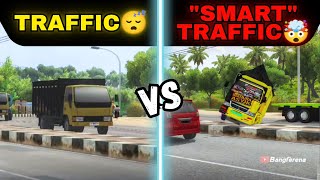 Traffic VS 'Smart' Traffic... || Meme BUSSID part 5
