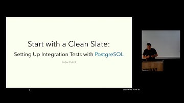 Setting up Integration Tests with PostgreSQL – (Praire Postgres Meetup)