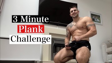 3 Minute Plank Challenge Workout at Home