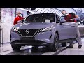 2022 nissan qashqai  production at sunderland plant in the uk