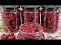 Visine in suc propriu - reteta de visine la borcan pentru iarna din carnetul bunicii!