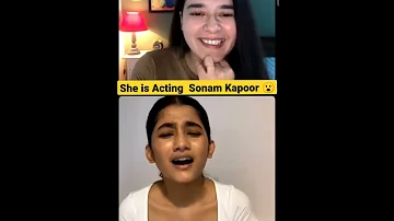 #TheFamilyManGirl #Dhriti Acting #SonamKapoor on #Instagramlive #AshleshaThakur #Bollywoodstories