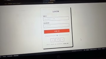Simple & Modern HTML Login Page Design | Beginner-Friendly UI Tutorial #html #loginpage