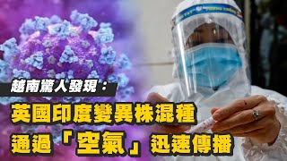 越南驚現新變種病毒變異病毒株混種能通過空氣傳播　WHO：7成人口接種疫苗才能終結疫情 | 台灣新聞 Taiwan 蘋果新聞網