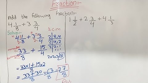 Addition of fractions in Urdu/English || Basic Maths class 5 || adding Mix fractions || #maths 