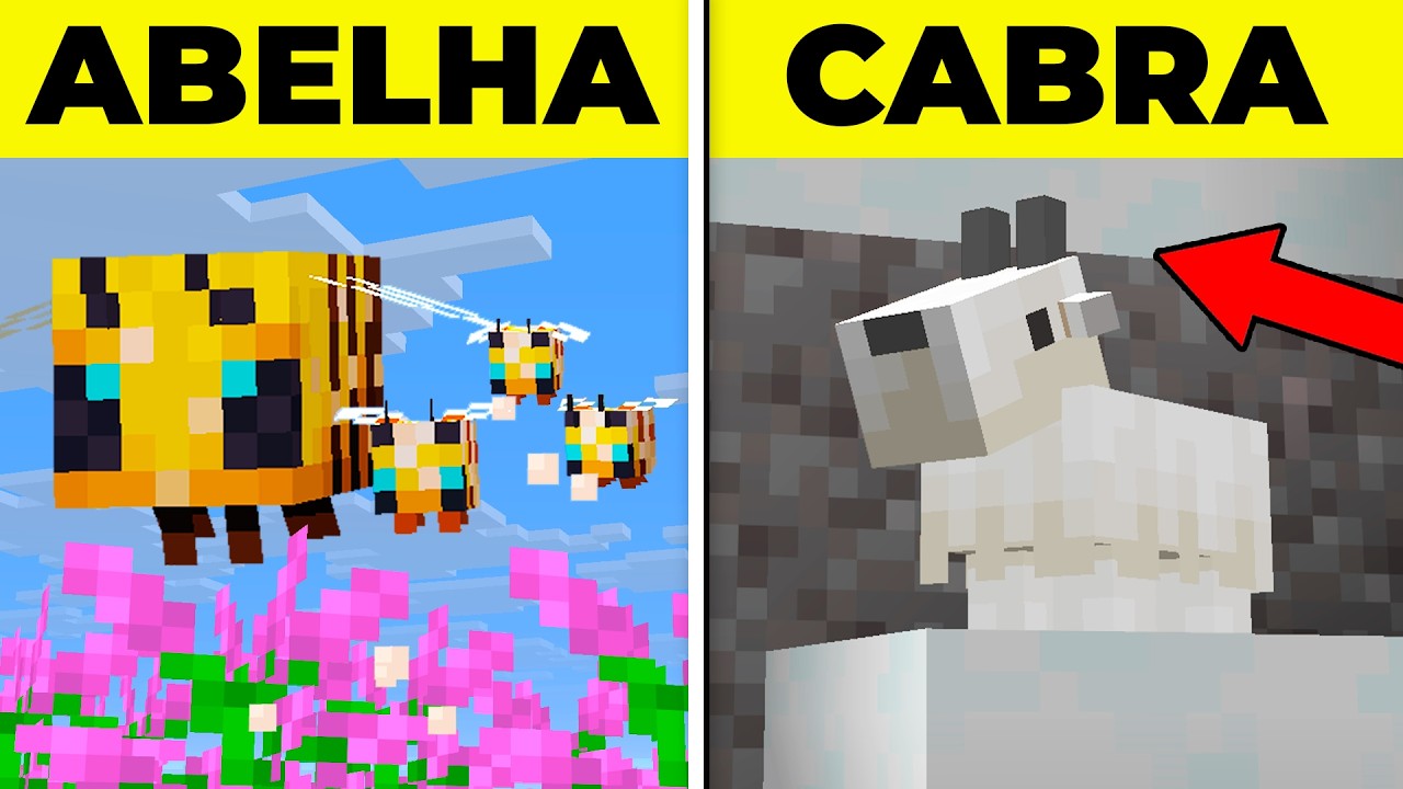 7 Novos MOBS BEBÊS acabaram de LANÇAR no Minecraft!