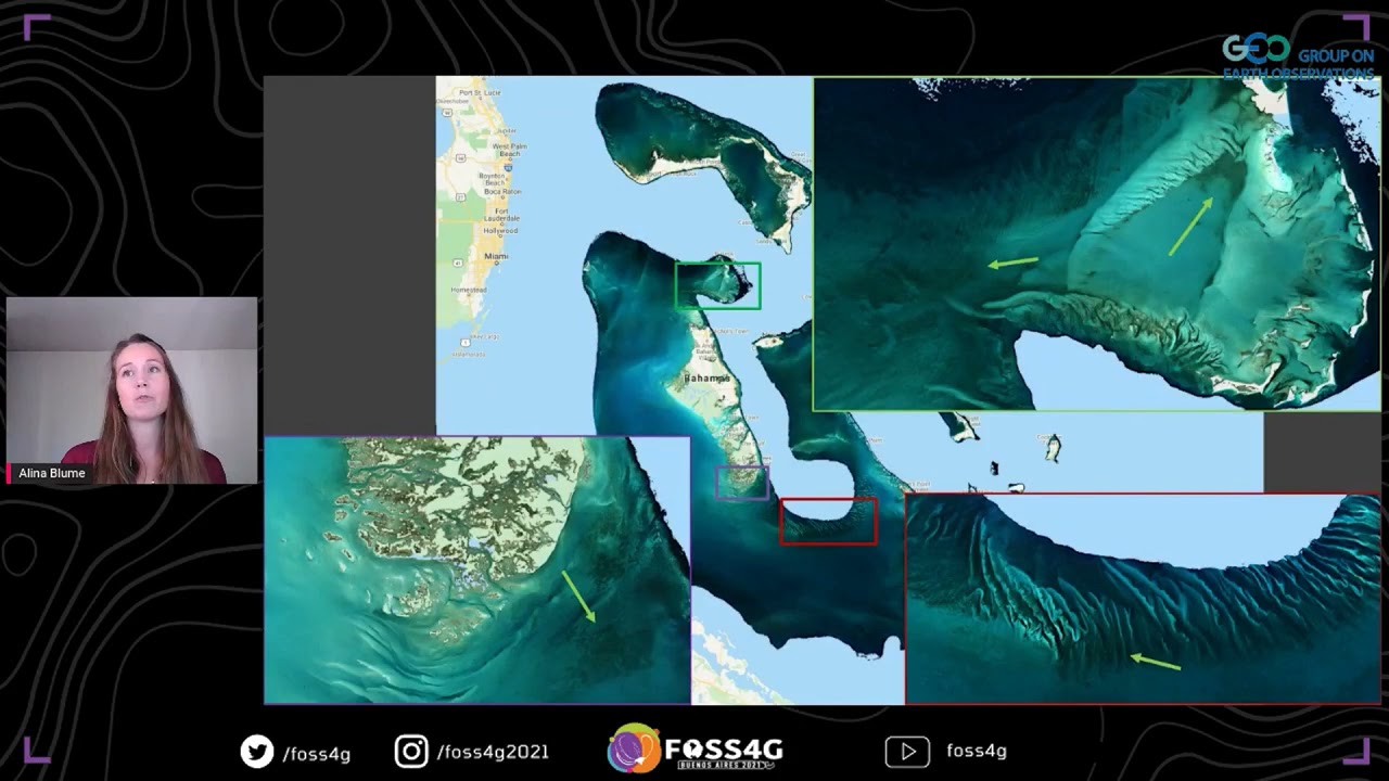 FOSS4G 2021 - Картирование морских водорослей и синего углерода с открытым исходным кодом в подде...