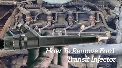 How To Remove Ford Transit MK7 2.2TDCI Injector - Citroen Relay 2.2 HDI Injector Removal