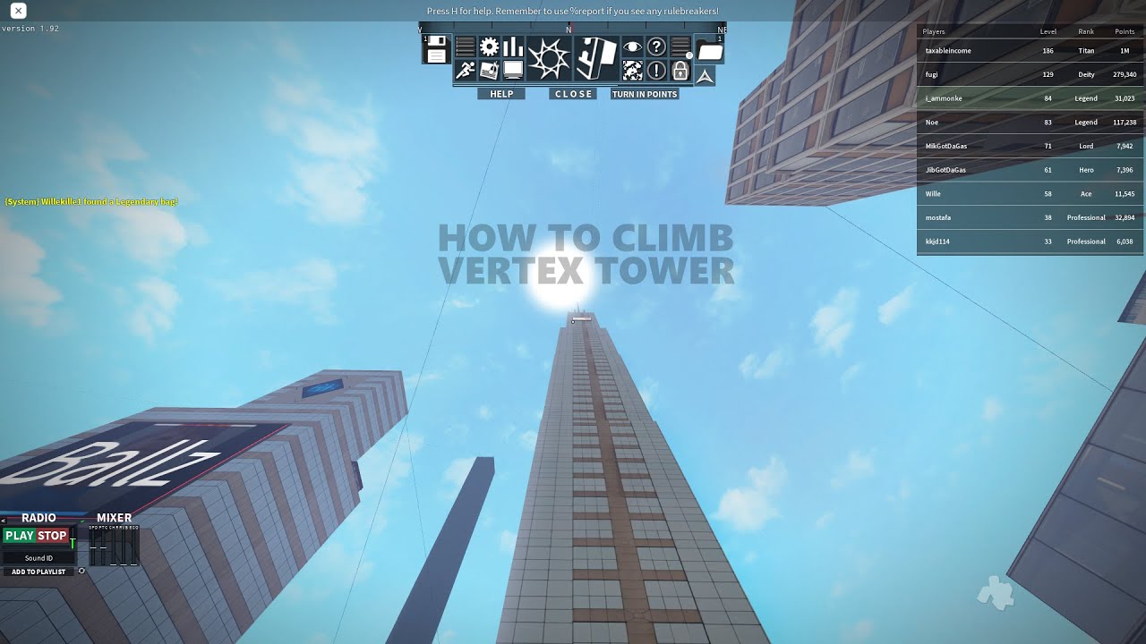 how to climb vertex tower (FAST) YouTube