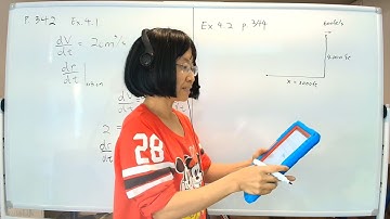 Calculus I Chapter 4.1 Related Rates Part 1 Homework with free Openstax textbook