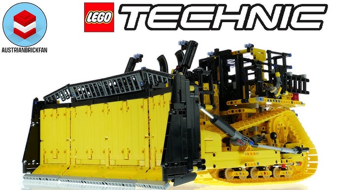 Lego Technic John Deere 8RX 410 with mower combination! - A #42131  alternate build 