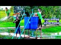 Free Energy Water pump Double Tank for rice field | Water Pump without Electricity 4K Video