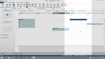How to create meetings in Outlook 2013