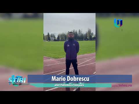 Mario Dobrescu, „fulger” pe distanța de 400 de metri