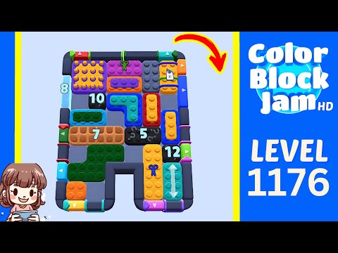 Color Block Jam Level 1176 Solution Walkthrough video preview