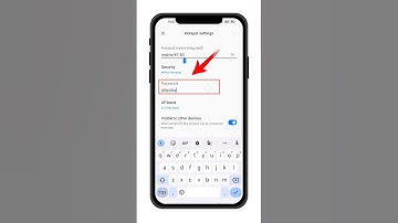 Mobile Hotspot ka Password Kaise Change Kare #hotspot #shorts