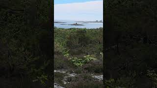 Beautiful view of the ocean and lighthouse #ocean #summer #lighthouse